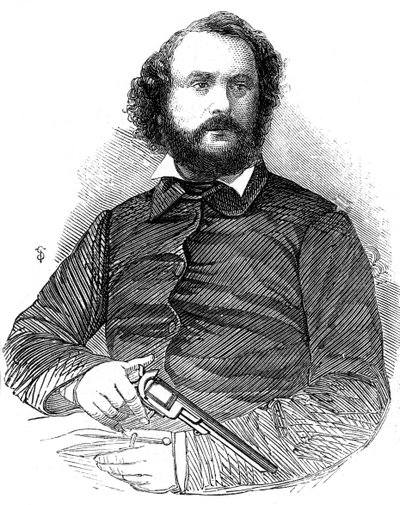 सैमुअल कोल्ट 1814-1862, कोल्ट रिवॉल्वर के आविष्कारक, 1856 द्वारा अज्ञात