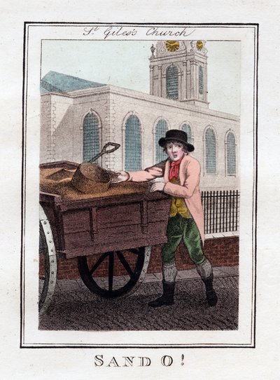 सैंड ओ, सेंट गिलिस चर्च, लंदन, 1805 द्वारा अज्ञात