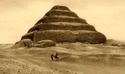 सकारा - द स्टेप पिरामिड, c1918-c1939। द्वारा अज्ञात