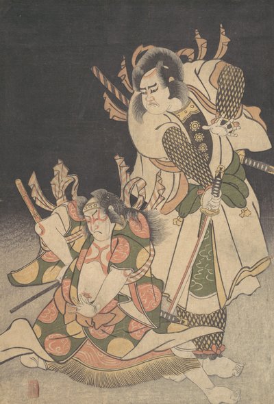 एक नाटक का दृश्य. द्वारा अज्ञात