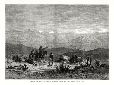 1877 में बोलीविया में दृश्य द्वारा अज्ञात