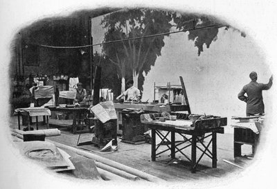 सीन पेंटिंग, लंदन, c1900 1901 द्वारा अज्ञात