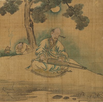 विद्वान एक किन खेलना, 1800s। द्वारा अज्ञात
