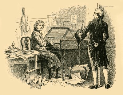 पुराने, घिसे-पिटे पियानो, 1907 से पहले बैठा। द्वारा अज्ञात