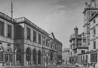 1798 में दूसरा रॉयल एक्सचेंज, नॉर्थ फ्रंट, एक्सटर्नल ऑफ लॉयल्ड्स रूम, 1928 द्वारा अज्ञात