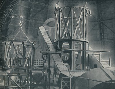 अनुभाग द्वारा धारा हुकर्स सिलिंडर की विशाल इस्पात रूपरेखा, c1935 द्वारा अज्ञात