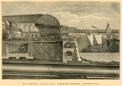 टेम्स एम्बार्कमेंट की धारा, 1867, सी 1876। द्वारा अज्ञात