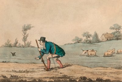 शूटिंग सीन, 1813। द्वारा अज्ञात