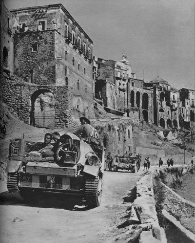 सिसिलियन माउंटेन गढ़ स्टॉर्मेड, 1943 द्वारा अज्ञात