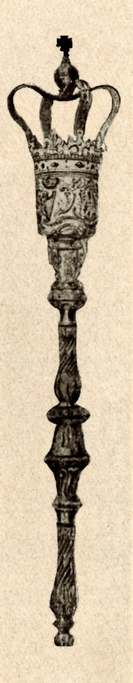 C1640-1770, 1937 के वर्जीनिया हाउस ऑफ बर्गेसेस में सिल्वर गदा का इस्तेमाल किया गया। द्वारा अज्ञात