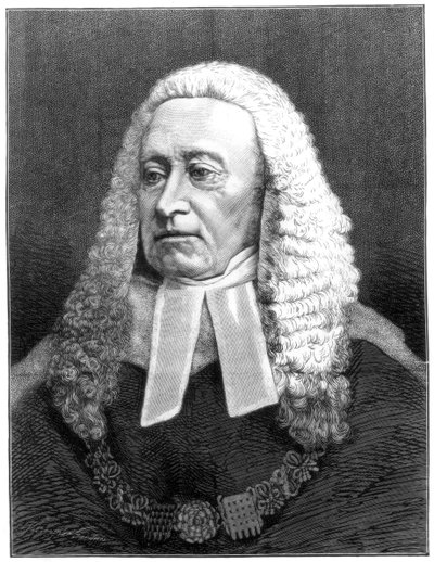 सर अलेक्जेंडर कॉकबर्न, 12 वें बैरोनेट, इंग्लैंड के लॉर्ड चीफ जस्टिस, 1875 द्वारा अज्ञात