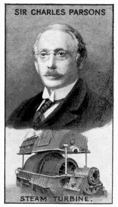सर चार्ल्स अल्गर्नॉन पार्सन्स, आयरिश इंजीनियर, c1924 द्वारा अज्ञात