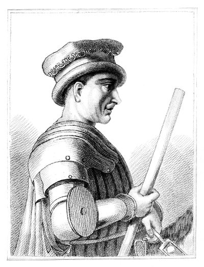 सर जॉन हॉकवुड, 14 वीं शताब्दी के इटली, 1819 में अंग्रेजी मेधावी या संघनित्र द्वारा अज्ञात
