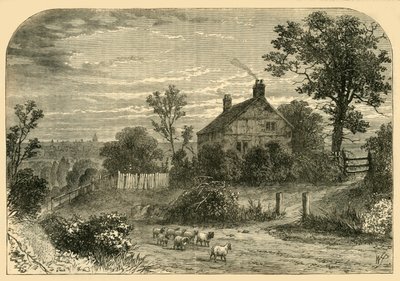 सर रिचर्ड स्टील्स हाउस, हैवरस्टॉक हिल, c1876। द्वारा अज्ञात