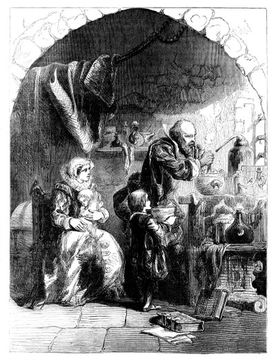 जेल में सर वाल्टर रैले 1554-1618, c1902 द्वारा अज्ञात