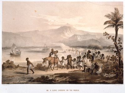 मार्च, 1852 को गुलाम काफिले द्वारा अज्ञात