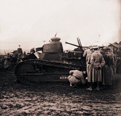 छोटा टैंक, c1914-c1918 द्वारा अज्ञात