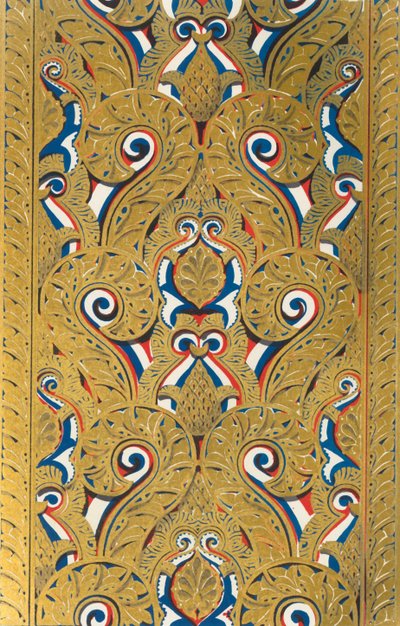 एक आर्च का सॉफिट, कोर्ट ऑफ द फिशपॉन्ड, 1907। द्वारा अज्ञात
