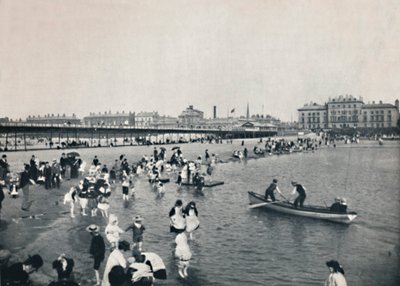 साउथपोर्ट - द पियर एंड द साउथ लेक, 1895 द्वारा अज्ञात