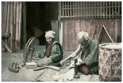 कताई कपास, जापान, 1904 द्वारा अज्ञात
