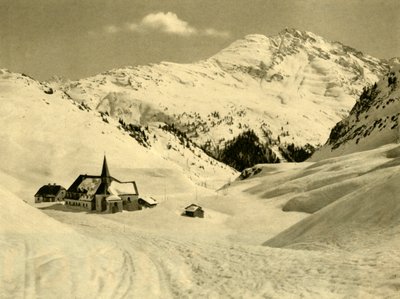 सेंट क्रिस्टोफ़ हूँ अर्लबर्ग, ऑस्ट्रिया, c1935। द्वारा अज्ञात