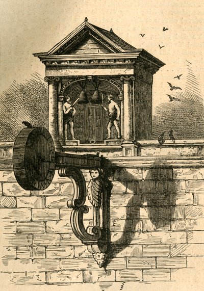 सेंट डंस्टन्स क्लॉक, 1897। द्वारा अज्ञात