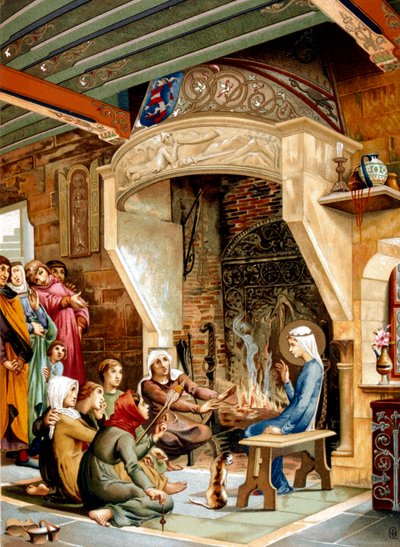 हंगरी की सेंट एलिजाबेथ, 1878 द्वारा अज्ञात