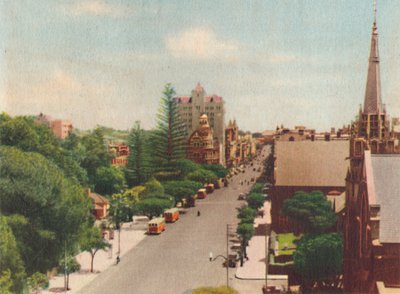 सेंट जॉर्जेस टेरेस, लुकिंग वेस्ट, c1947। द्वारा अज्ञात