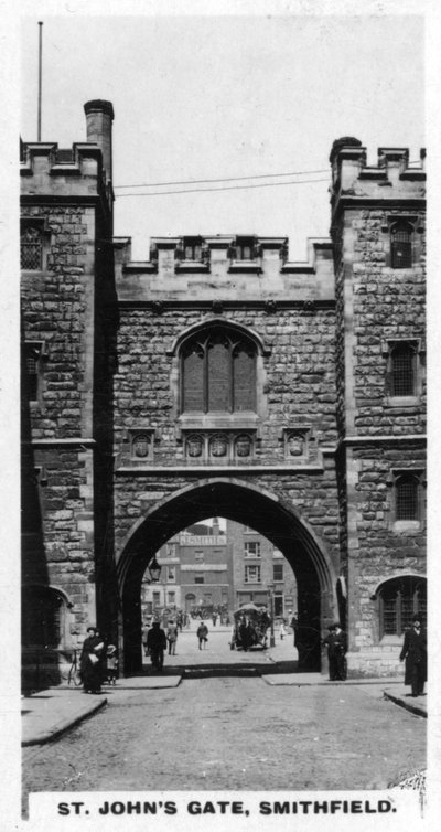 सेंट जॉन्स गेट, क्लेरकेनवेल, लंदन, c1920s द्वारा अज्ञात