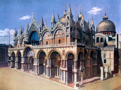 सेंट मार्क्स बेसिलिका, वेनिस, इटली, 1926 द्वारा अज्ञात