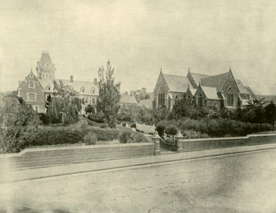 सेंट मैरी कैथेड्रल और कॉन्वेंट, होबार्ट, 1901। द्वारा अज्ञात