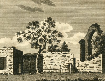 सेंट पेन्रेस चैपल, कैंटरबरी में, c1786। द्वारा अज्ञात
