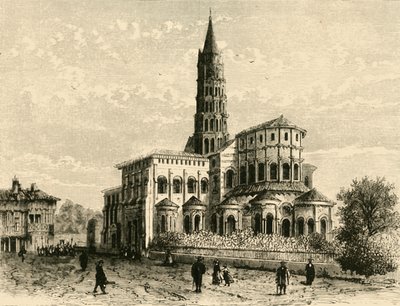 सेंट सर्निन, टूलूज़, 1890। द्वारा अज्ञात