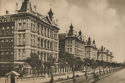 सेंट थॉमस हॉस्पिटल को साउथवार्क से लगभग 800 साल बाद हटाया गया, c1935। द्वारा अज्ञात