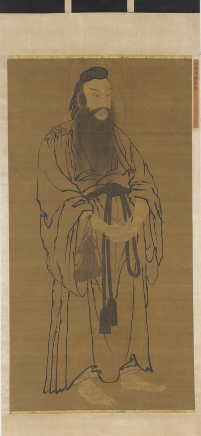 लू डोंगबिन की स्थायी प्रतिमा, मिंग राजवंश, 1368-1644। द्वारा अज्ञात