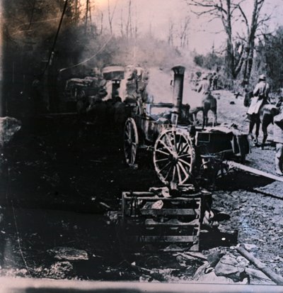 स्टीम लोकोमोटिव, c1914-c1918 द्वारा अज्ञात