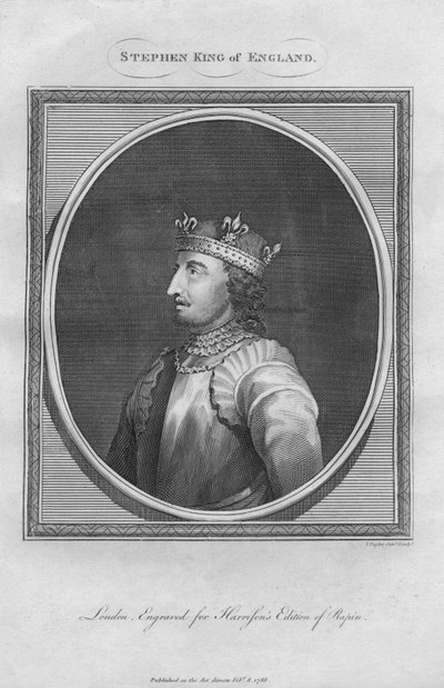 स्टीफन, इंग्लैंड के राजा, 1788। द्वारा अज्ञात
