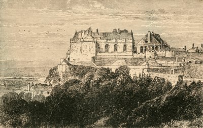 स्टर्लिंग कैसल, 1890। द्वारा अज्ञात