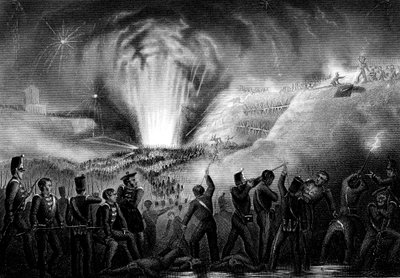 बडाजोज़, स्पेन, प्रायद्वीपीय युद्ध का तूफान, 6 अप्रैल 1812 द्वारा अज्ञात