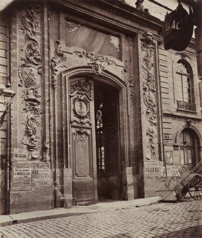 1870 से पहले दीजोन में स्ट्रीट। द्वारा अज्ञात