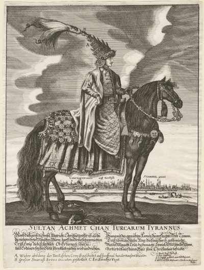 सुल्तान अहमद III 1673-1736, 1710 द्वारा अज्ञात