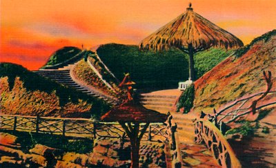 सनसेट क्लिफ्स। सैन डिएगो, कैलिफोर्निया, c1941 द्वारा अज्ञात