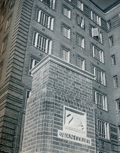 स्वान कोर्ट, चेल्सी, 1932 द्वारा अज्ञात