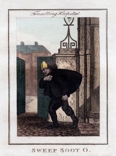 स्वीप सुत ओ, संस्थापक अस्पताल, लंदन, 1805 द्वारा अज्ञात