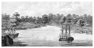 सिडनी कोव, न्यू साउथ वेल्स, ऑस्ट्रेलिया, 1788, 1886 द्वारा अज्ञात