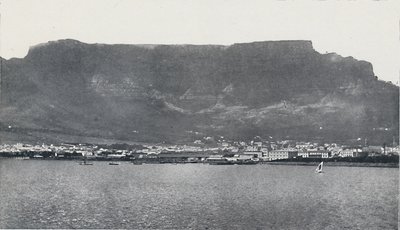 टेबल माउंटेन और केप टाउन, 1924 द्वारा अज्ञात