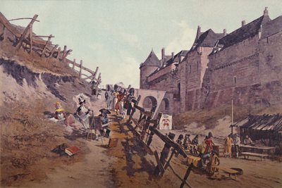 टारगेट प्रैक्टिस डायप्पे 1795, 1896 द्वारा अज्ञात