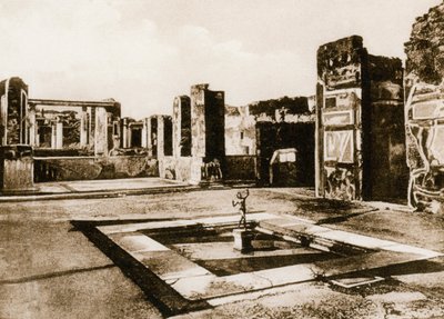 अपोलो का मंदिर, पोम्पेई, इटली, c1900s द्वारा अज्ञात