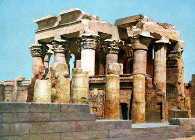 कोम ओम्बो का मंदिर, मिस्र, 20 वीं शताब्दी द्वारा अज्ञात