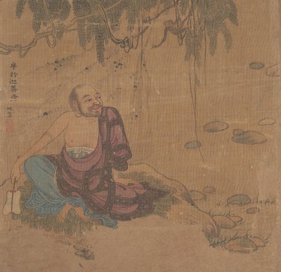 लुओहान्स की दस पेंटिंग्स। द्वारा अज्ञात